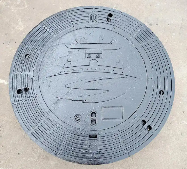 七星球墨铸铁井盖定制款展示