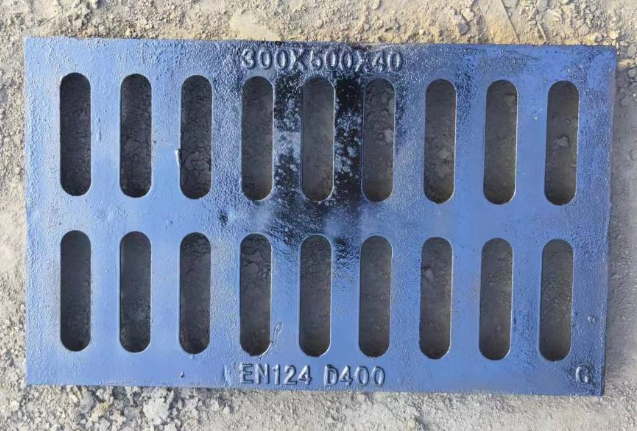 七星球墨铸铁排水沟盖板展示